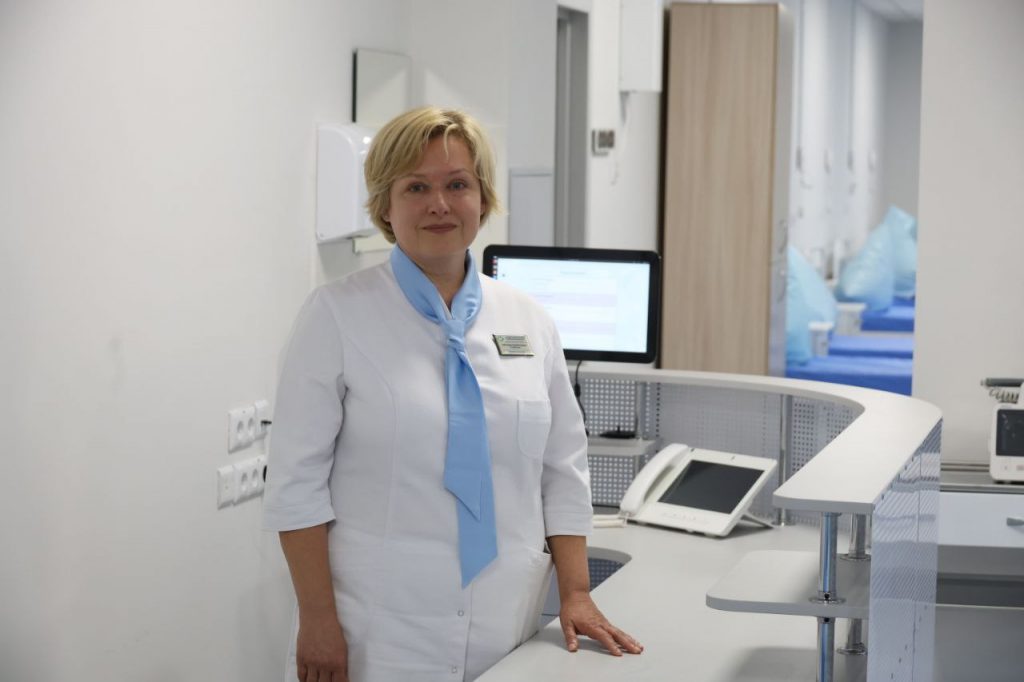 Открытие многофункционального медицинского центра на столичной улице Маяковского.